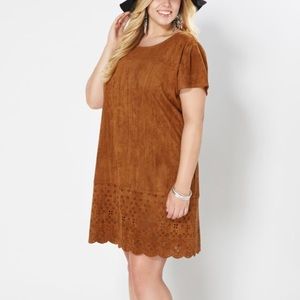 Rue 21 faux suede dress