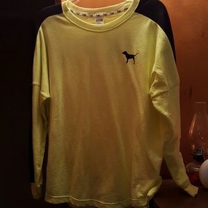 Black/yellow Pink pullover