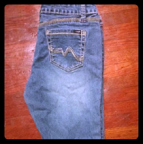 Angels denim capris