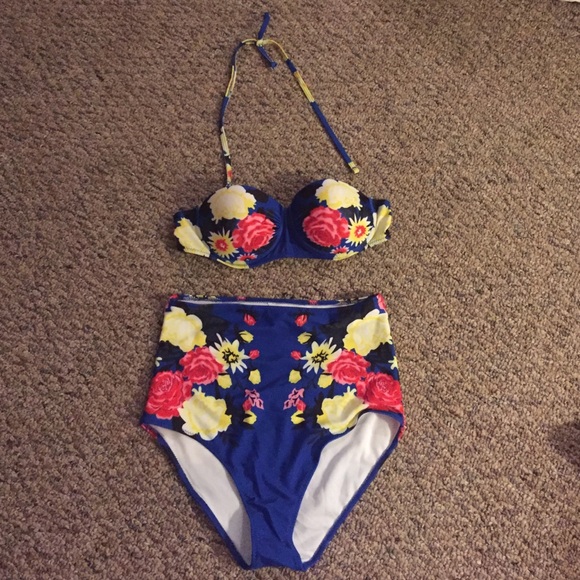 Beautiful Summer High-Waisted Bikini