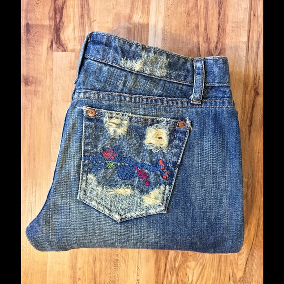 Joe's Jeans Blue Flare Jeans Size 28 - Picture 1 of 4