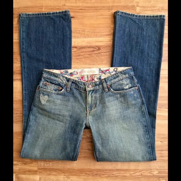 Joe's Jeans Blue Flare Jeans Size 28 - Picture 2 of 4