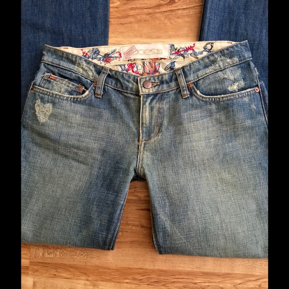 Joe's Jeans Blue Flare Jeans Size 28 - Picture 3 of 4