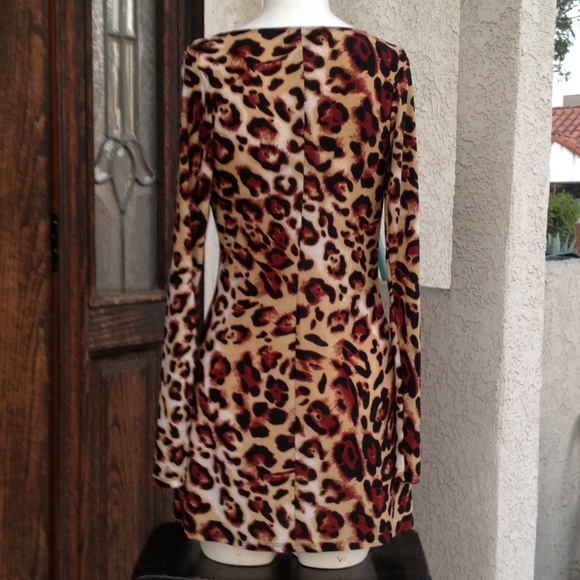 SEXY LEOPARD PRINT DRESS - Picture 4 of 4