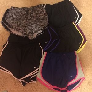 Six Pair Nike Pro Shorts