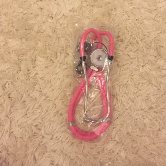 Pink stethoscope
