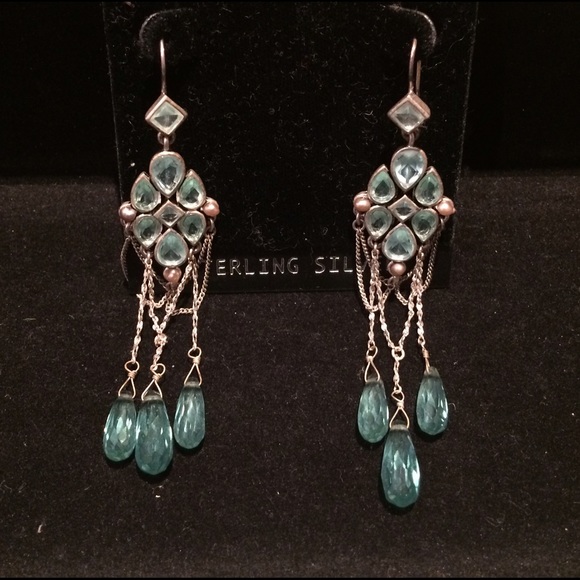 Turquoise dangling earrings