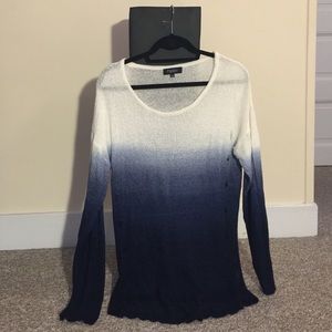 Navy Fade Sweater