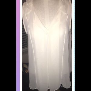 White Blouse Tank!