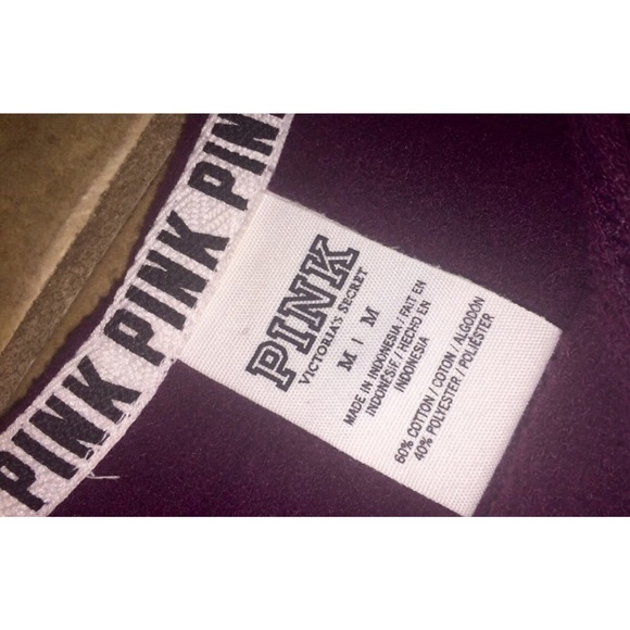 🚫SOLD🚫 VS PINK slouchy campus crew - Picture 3 of 3