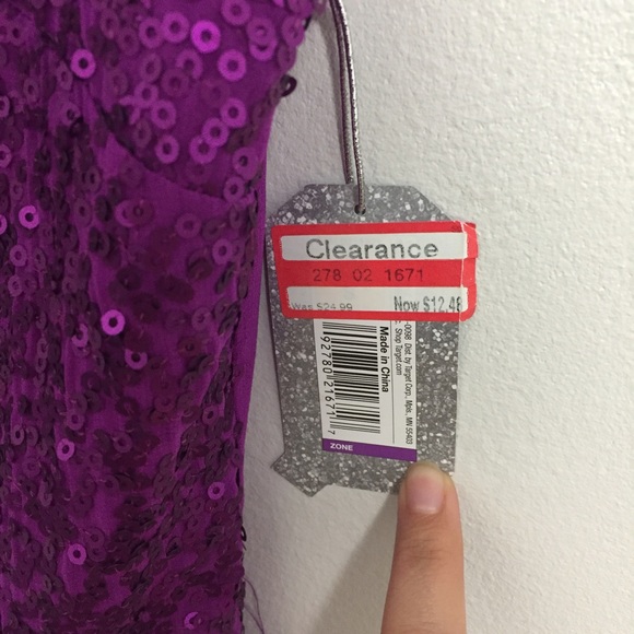 Purple Sequined Blouse - Picture 4 of 4