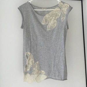 Anthropologie lace top