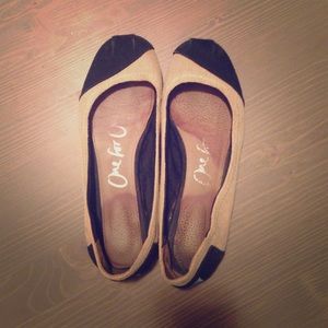 Toms Ballet Flats black/natural