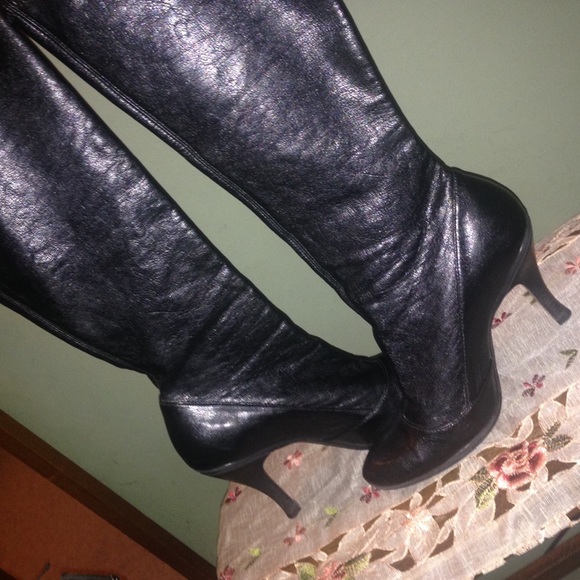 Black Gianni bini boots