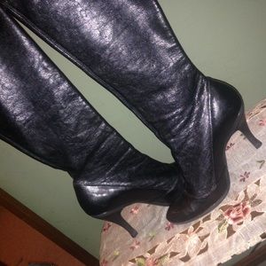 Black Gianni bini boots