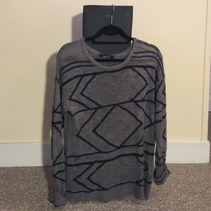 Dark Grey Knit Sweater