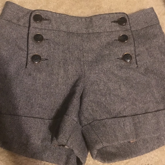Express high waist winter shorts
