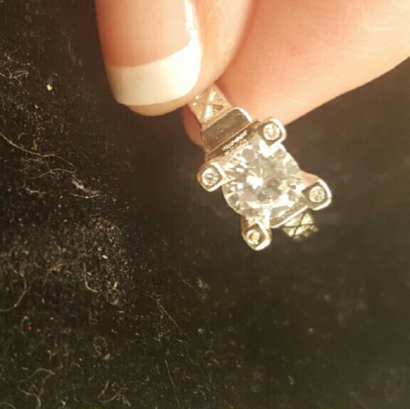 Silver Eifel Tower ring