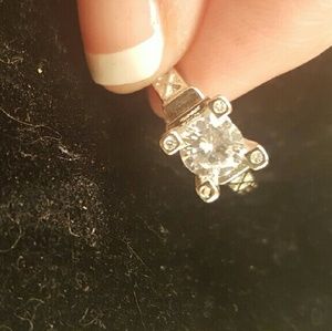 Silver Eifel Tower ring