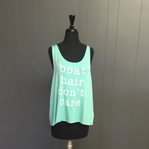 Boat Hair Don't Care Tank - Picture 2 of 3
