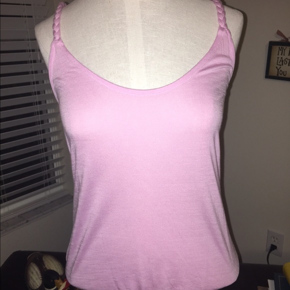 Light Pink Rope Tank