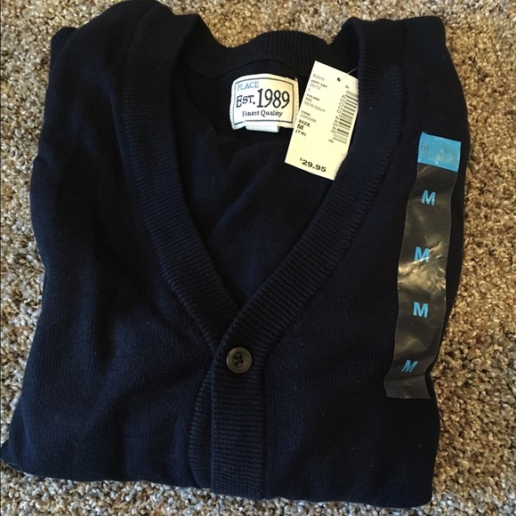 NWT: The Children's Place brand, Navy blue sweater