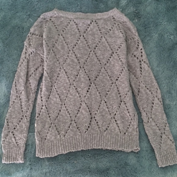 Grey Knit Sweater - Picture 2 of 3