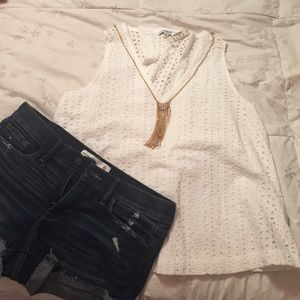 NWT Open Back Madewell Tank Top