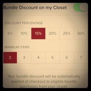 15% off bundles!!!!!