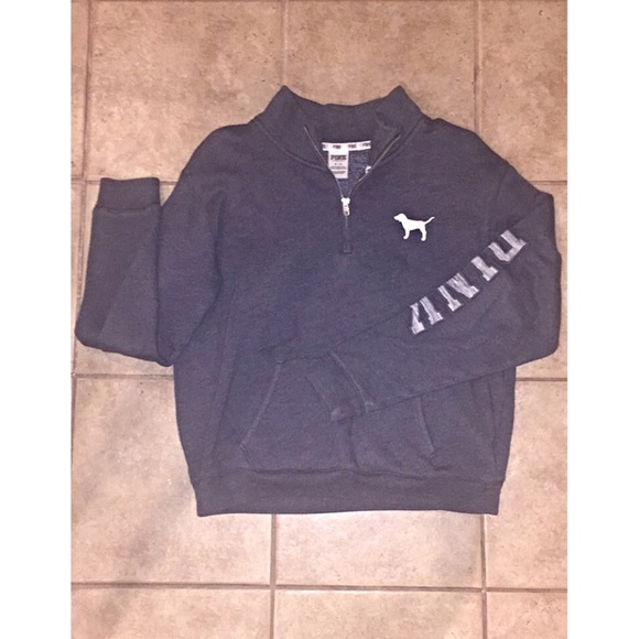 PINK Victoria's Secret Tops - VS PINK half zip
