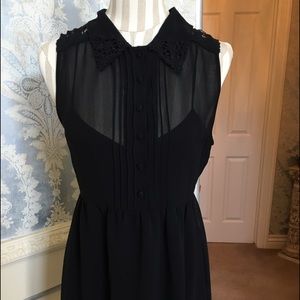 COPE black dress urban outfitters