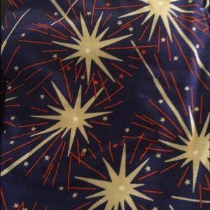 LulaRoe TC Americana sparkler leggings