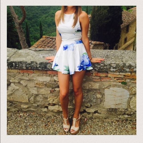 Romper Dress Skirt Set