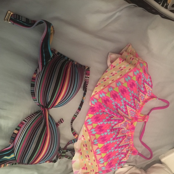 Bundle of target bikini tops!