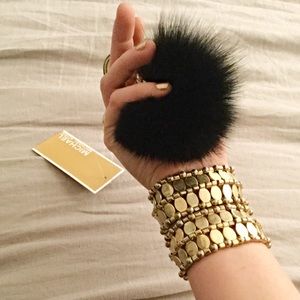 Michael Kors Fur Purse Charm