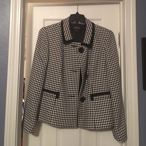 Black and white Suit jacket