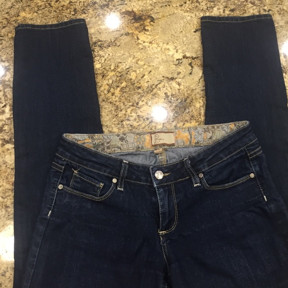 Paige Roxie Crop dark denim