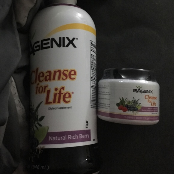 Isagenix cleanse for life liquid one left.
