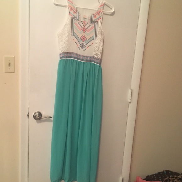 Maxi Aztec style summer dress