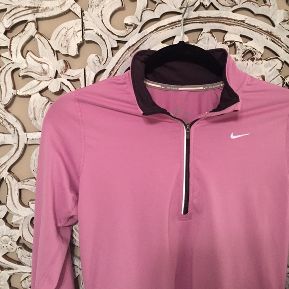 Nike Jackets & Blazers - Nike dry fit purple zip up jacket