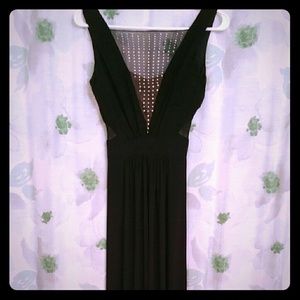 Long Dark Blue Formal Dress