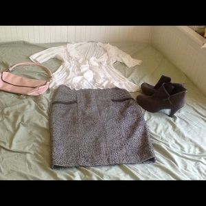 Sheer white button up blouse DONATING SOON