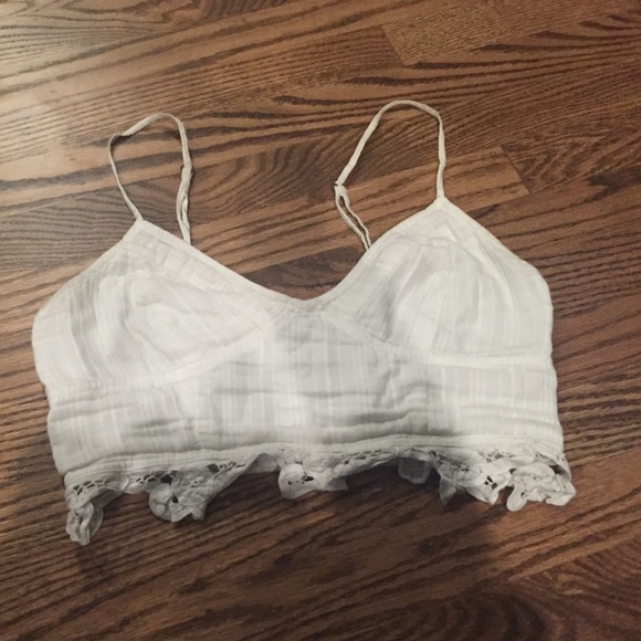 Free People Lace Croptop