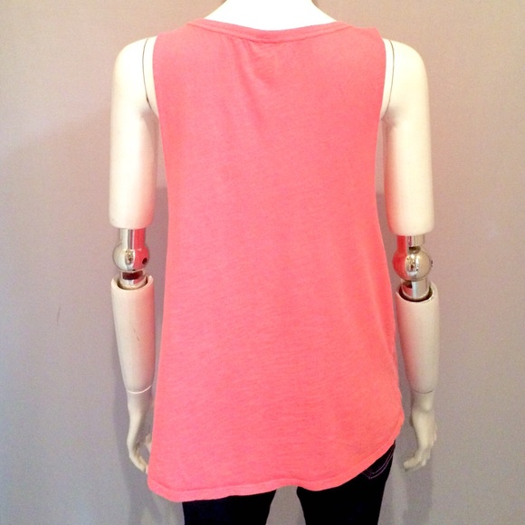 Pink Sleeveless Victoria's Secret Shirt - Picture 3 of 4