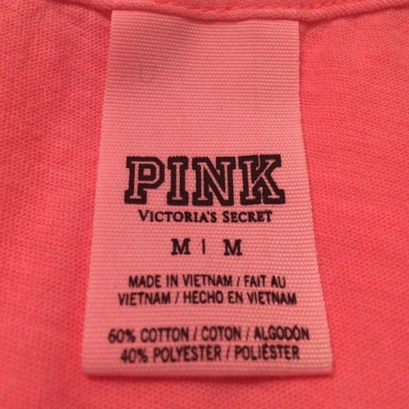 Pink Sleeveless Victoria's Secret Shirt - Picture 4 of 4