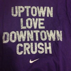 Purple Nike men's t shirt