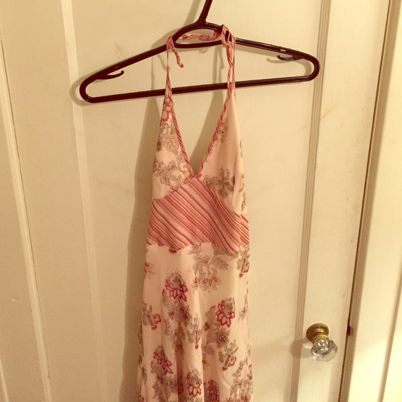 BCBG MaxAzria Halter Summer Dress