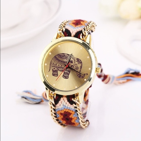 New Boho Elephant Watch
