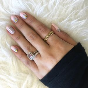 Jewelry - Antique Inspired Ring Duo Jewelry - Antique Inspired Ring Duo