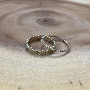 Jewelry - Antique Inspired Ring Duo Jewelry - Antique Inspired Ring Duo